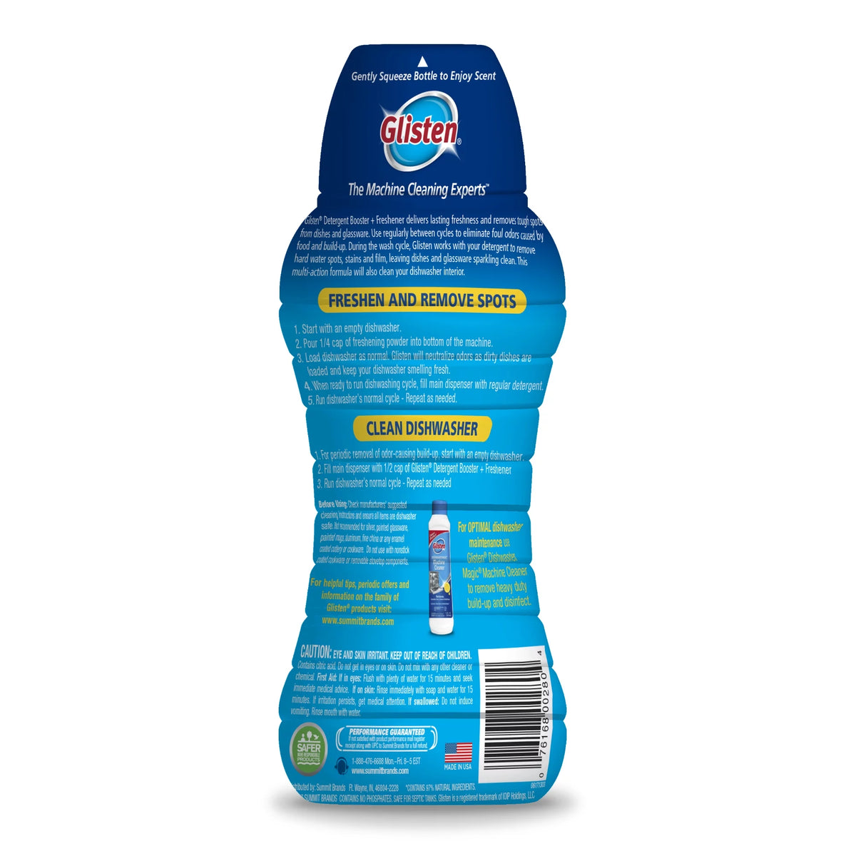 Dishwasher Cleaner and Detergent Booster 2-Pack U75482