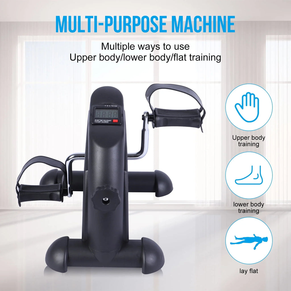 Mini Multi-Functional Stepper Exercise Bike with LCD Screen H813825
