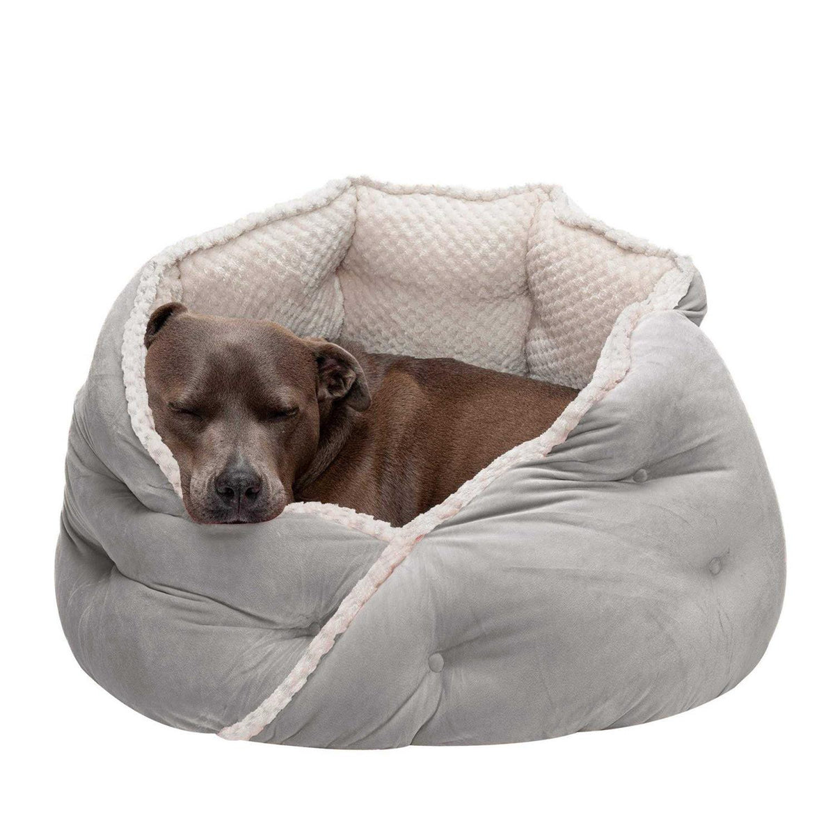 Faux Fur Velvet Pet Bed Z39407