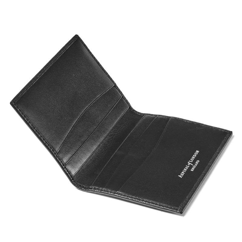 Black Double Fold Credit Card Holder M9177