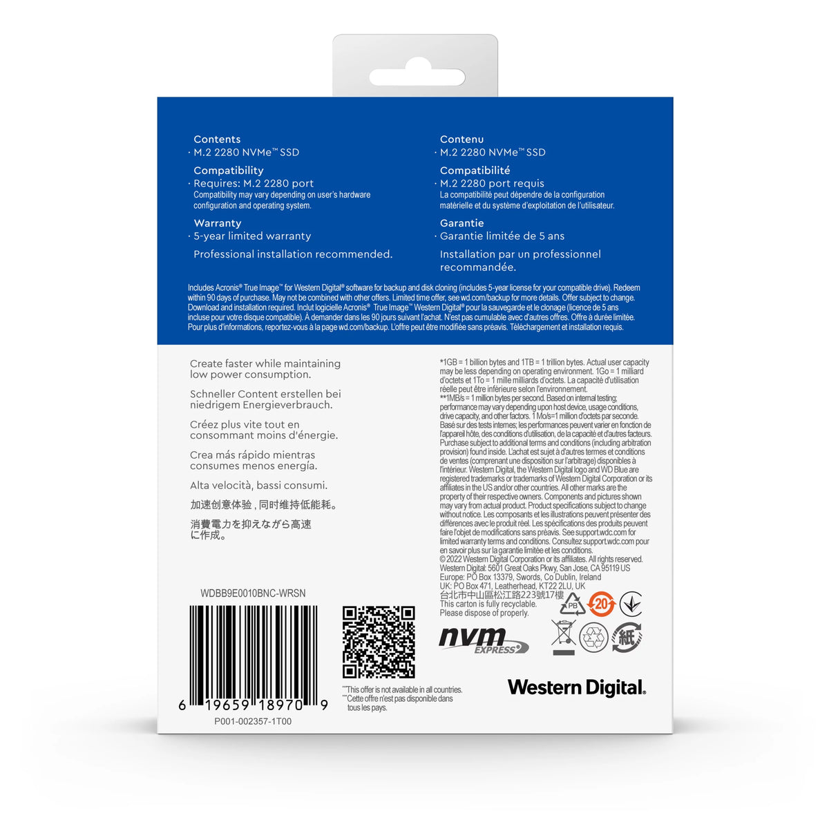1TB NVMe SSD E563938