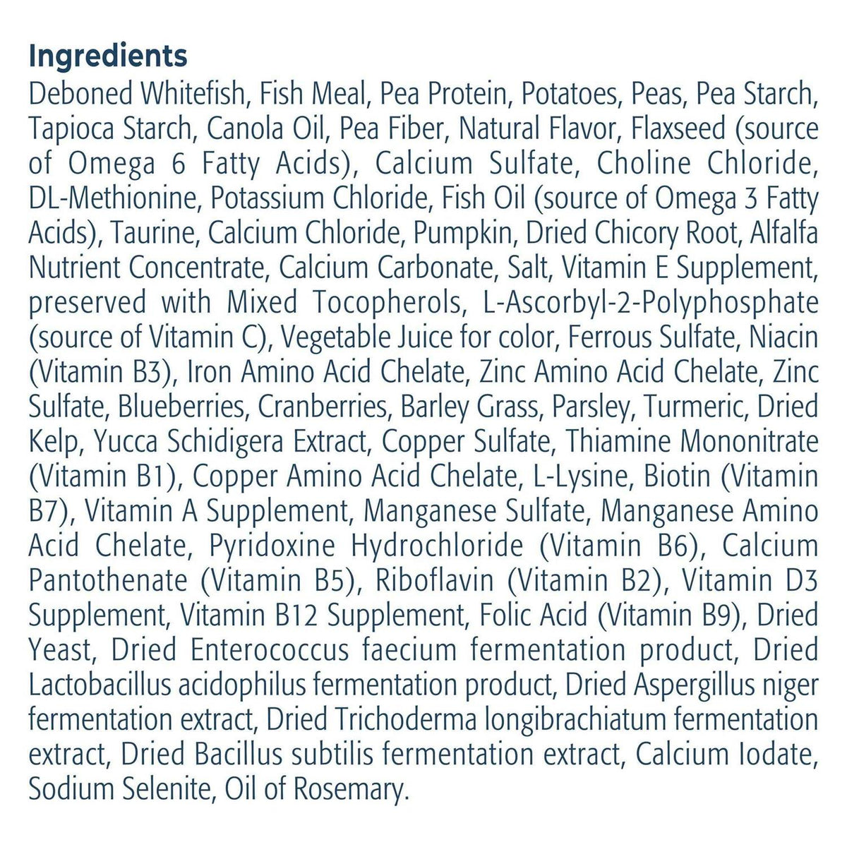 Grain-Free Indoor Dry Cat Food E170124