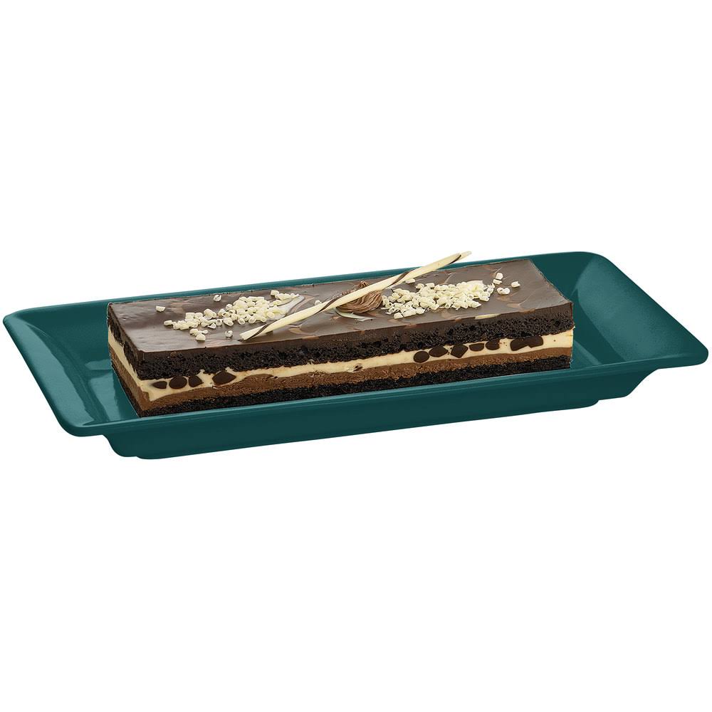 Hunter Green Cast Aluminum Rectangle Platter X521