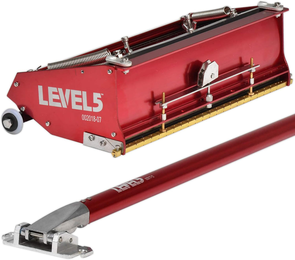 12-Inch Flat Finishing Box with Extendable Handle D657