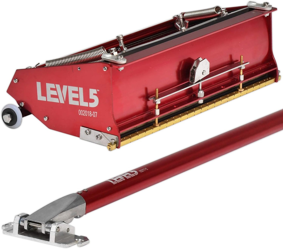 12-Inch Flat Finishing Box with Extendable Handle D657