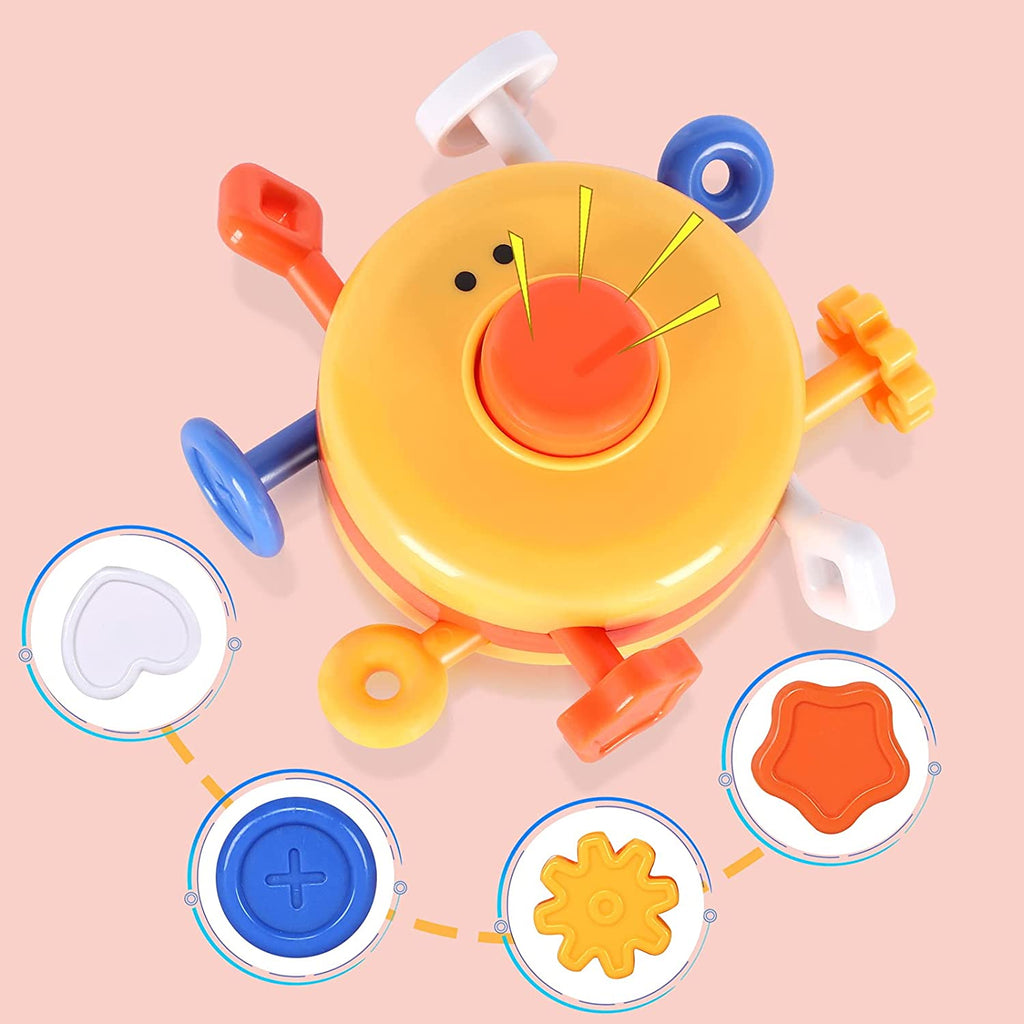 2 Pack Baby Finger Push Toy Music Exercise Toy R348