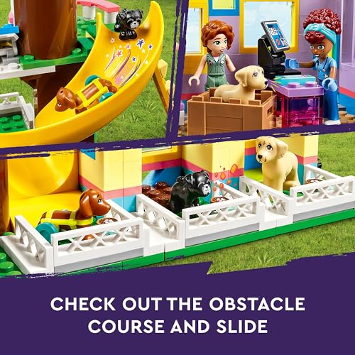 Dog Rescue Center Pet Animal Playset with Mini-Dolls P8311