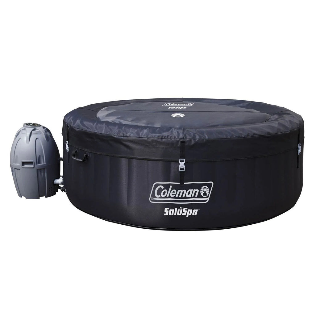4 Person Inflatable Hot Tub with 3 Piece Cleaning Tool Set M811136