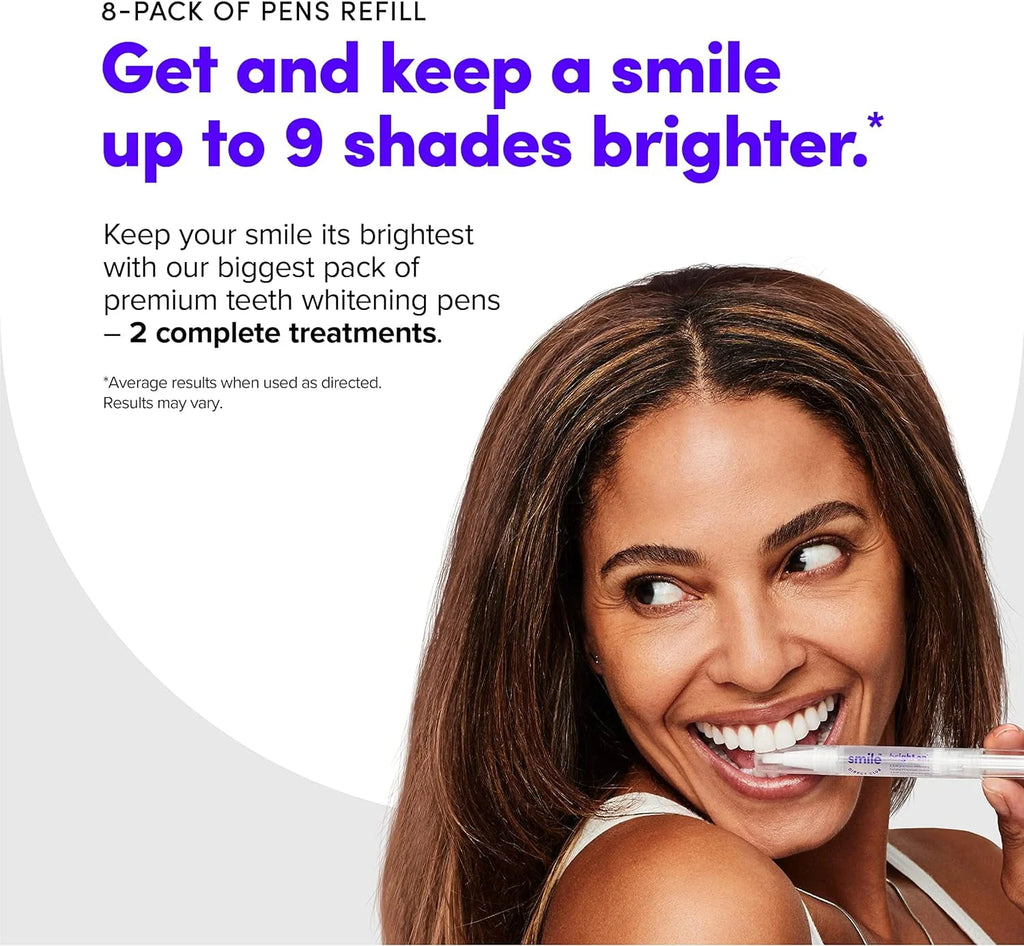 Teeth Whitening Kit, 8 Pack Gel Pens V8607