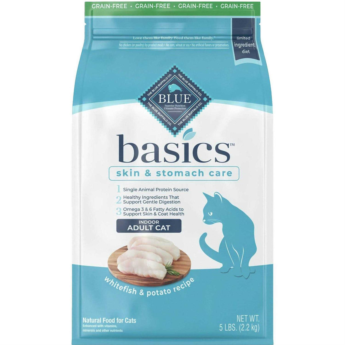 Grain-Free Indoor Dry Cat Food E170124