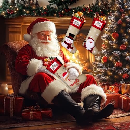 3 PCS Christmas Stockings A95631