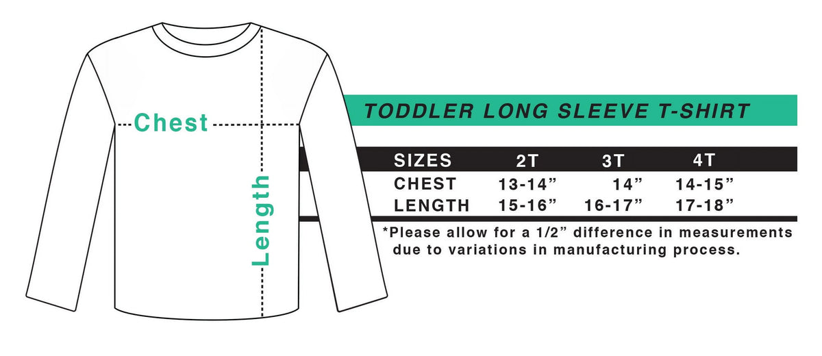 Long Sleeve Toddler T-Shirt R533582