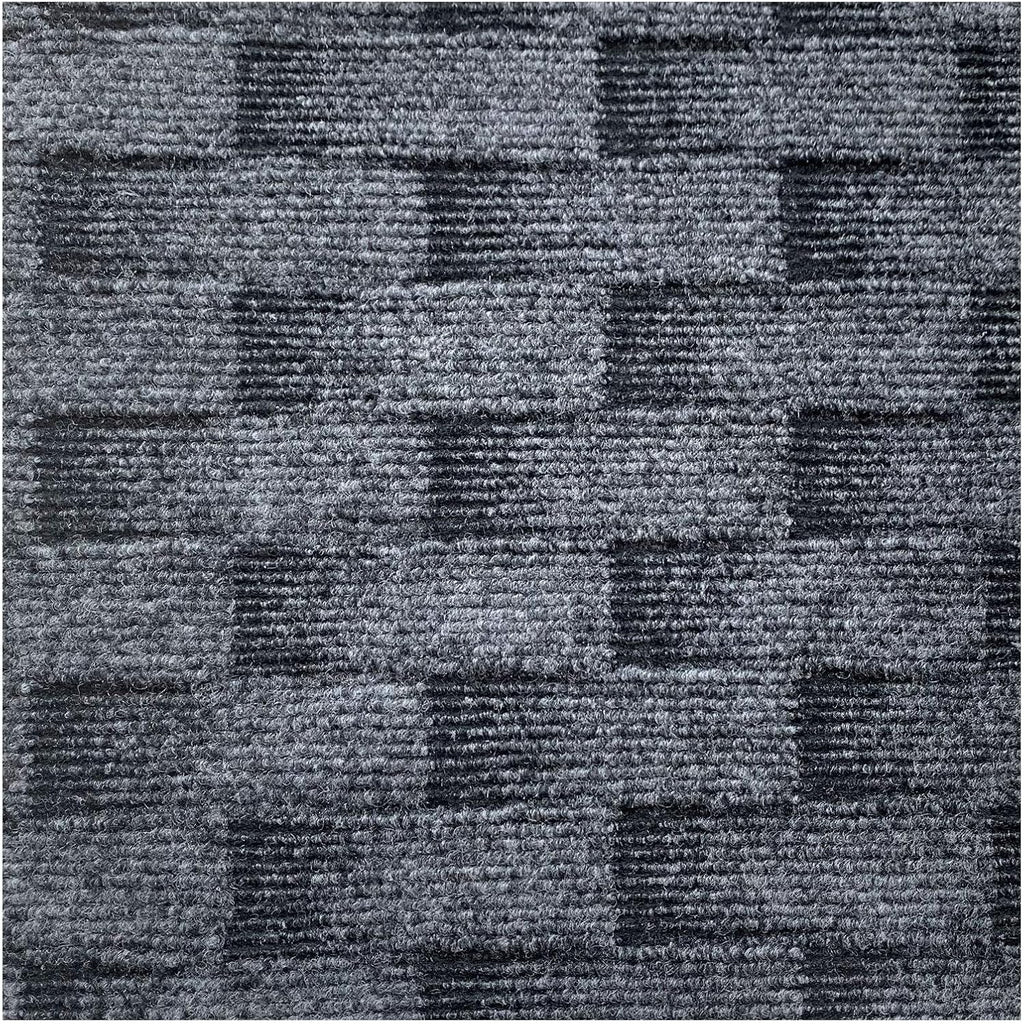 Self Adhesive Carpet Tile, 12 Tiles/12 sq Ft Pack of 2 O588