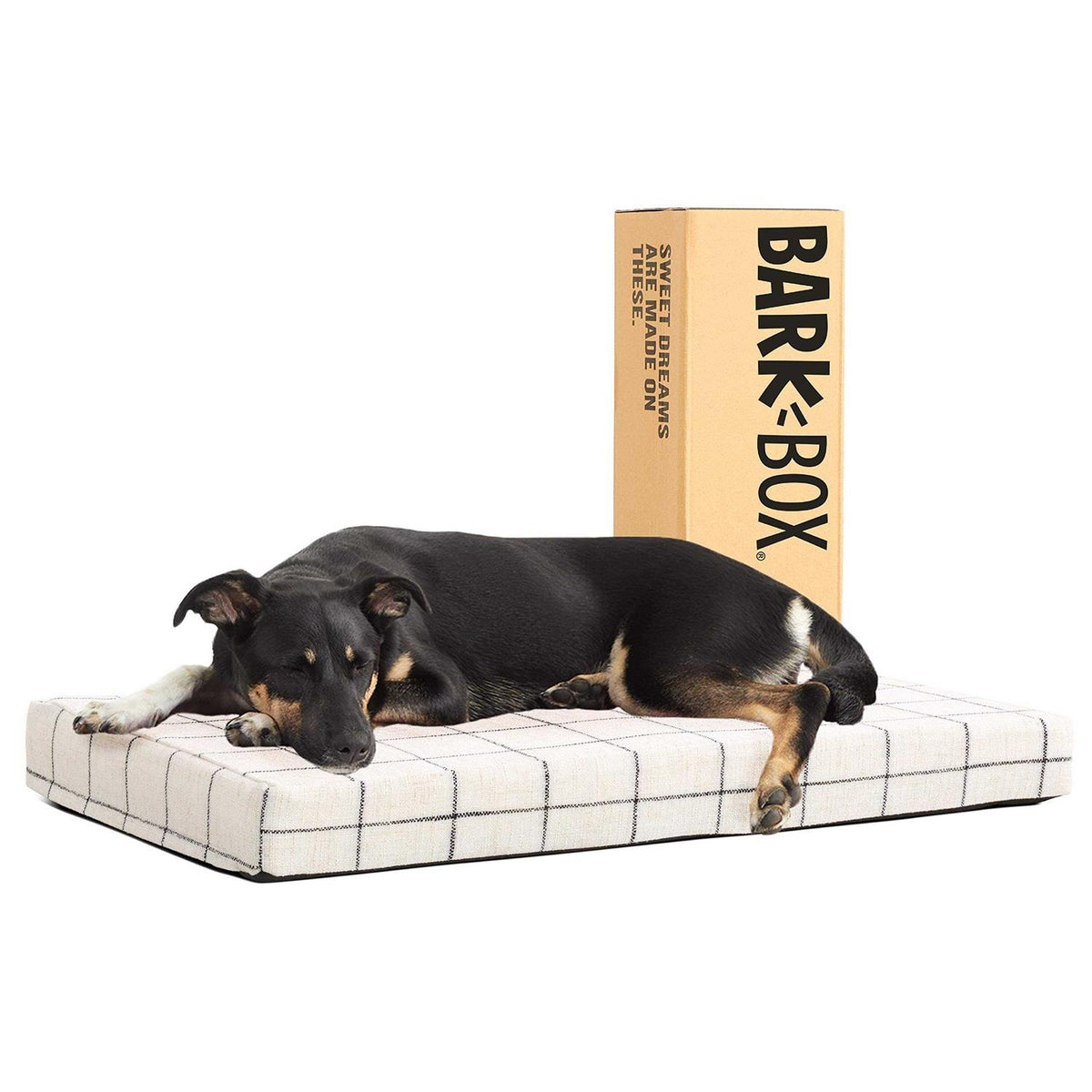 Memory Foam Platform Dog Bed Plush Mattress I26226