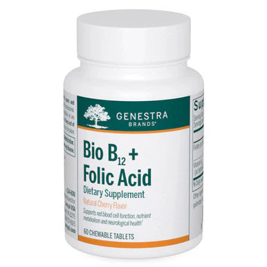 Bio B12 + Folic Acid 60 Chewable Tablets J94775