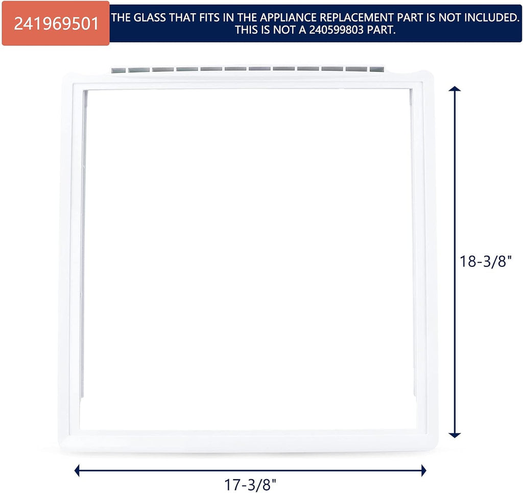 Crisper Pan Cover, Shelf Frame, Delicatessen Drawer Cover T9862