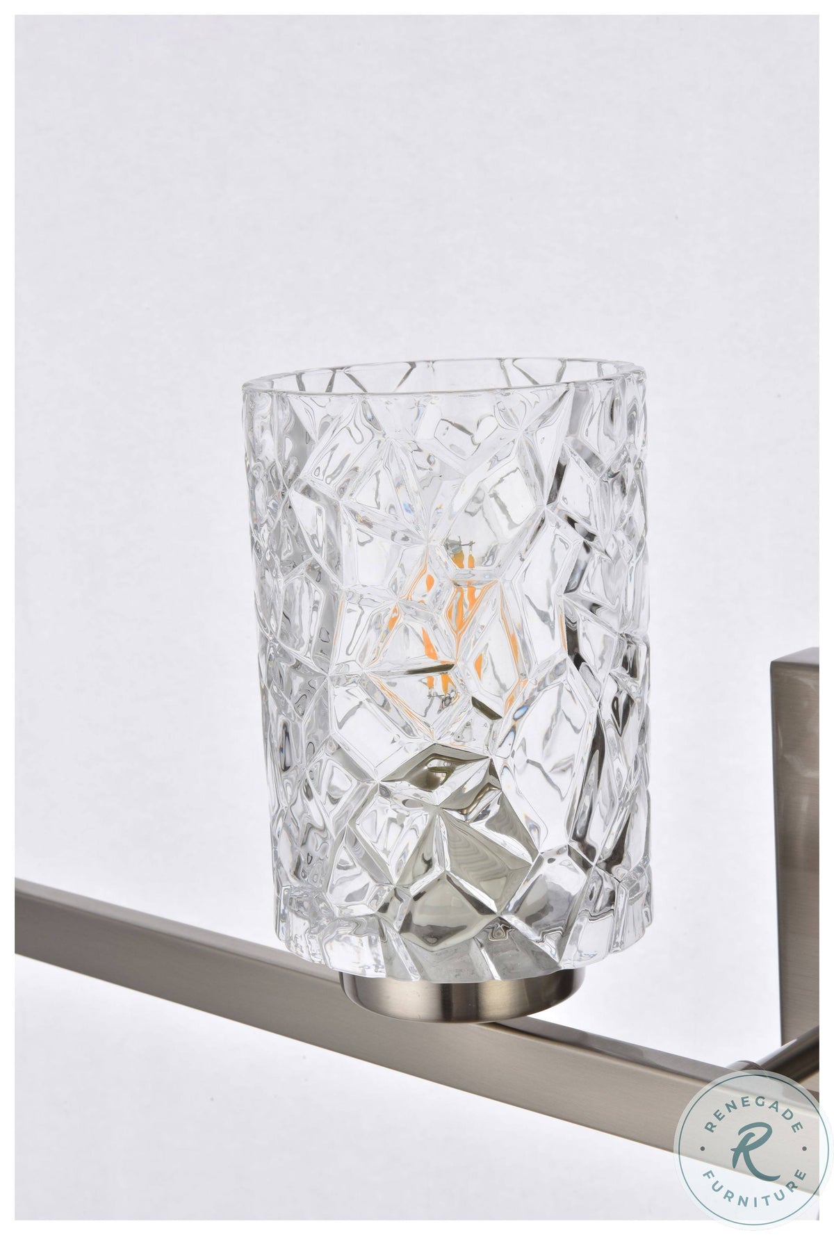 4 Lights Bath Sconce with Clear Shade Y693574