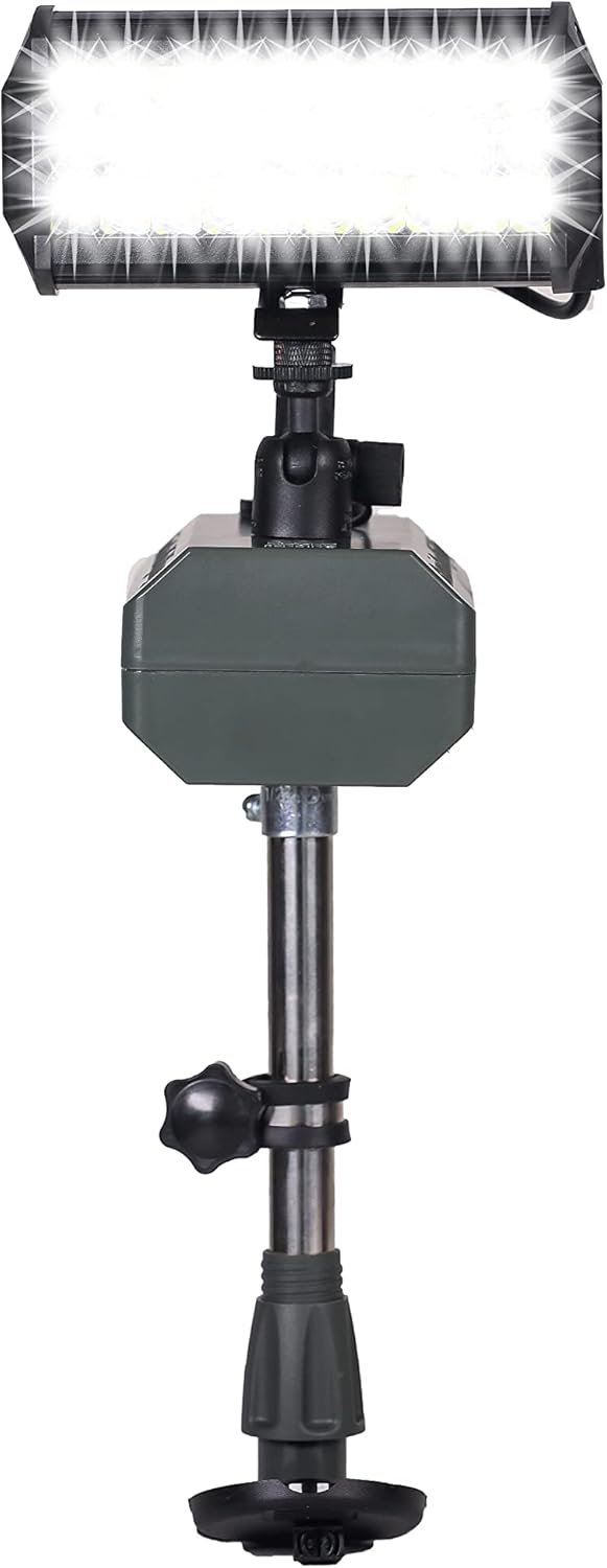 120W LED Boat Light with 105 db Horn and USB Port K984880