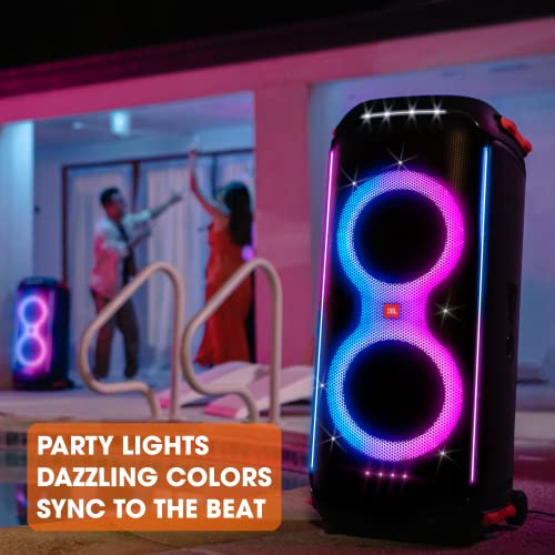 Black Party Speaker with Handle Wheels L994
