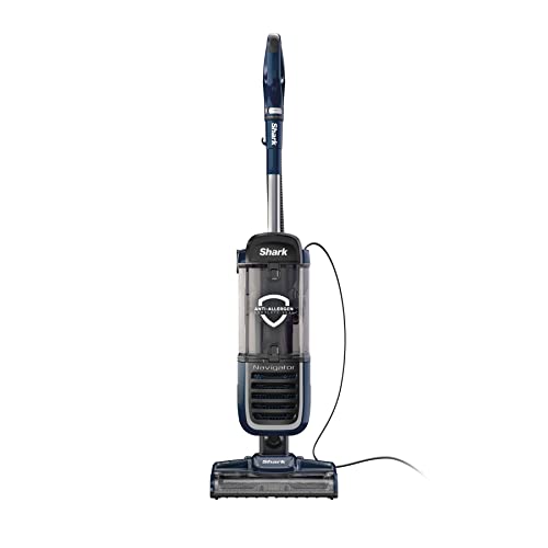 Navy Upright Vacuum with HEPA Filtration L8086