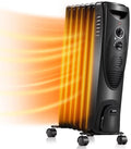 1500W Oil Filled Radiator Heater with 3 Heat Settings L906526
