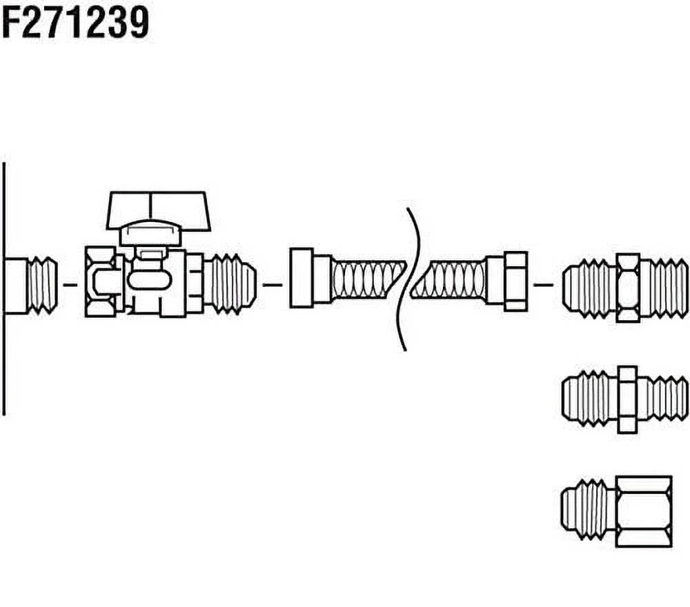 Universal Gas Appliance Hook-Up Kit L746961