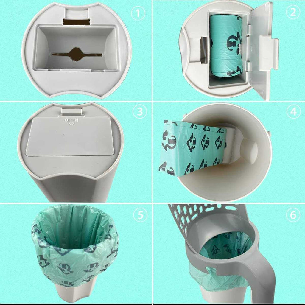Cat Litter Scoop with Trash Container F426189