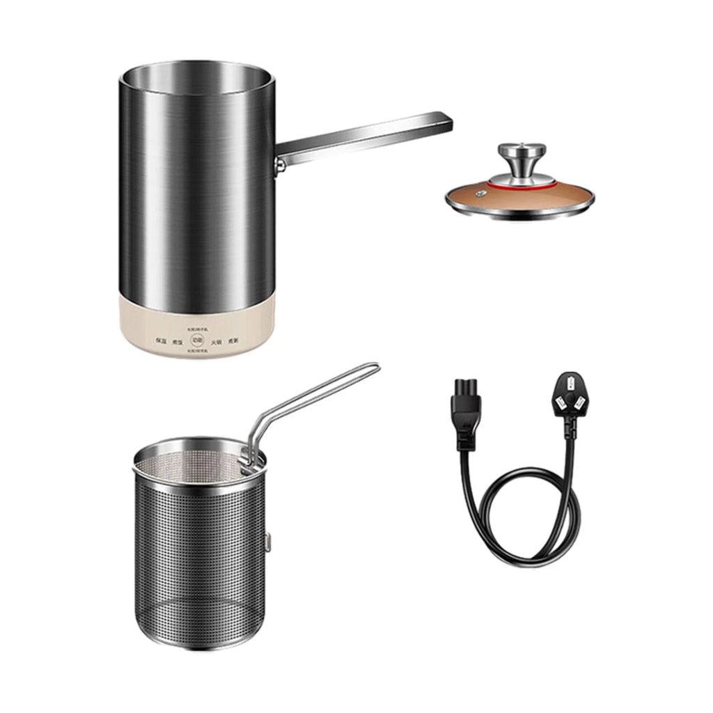 1.8L Stainless Steel Electric Deep Fryer with Basket H38537