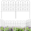 8 Panels Decorative Garden Fence and Border A11702