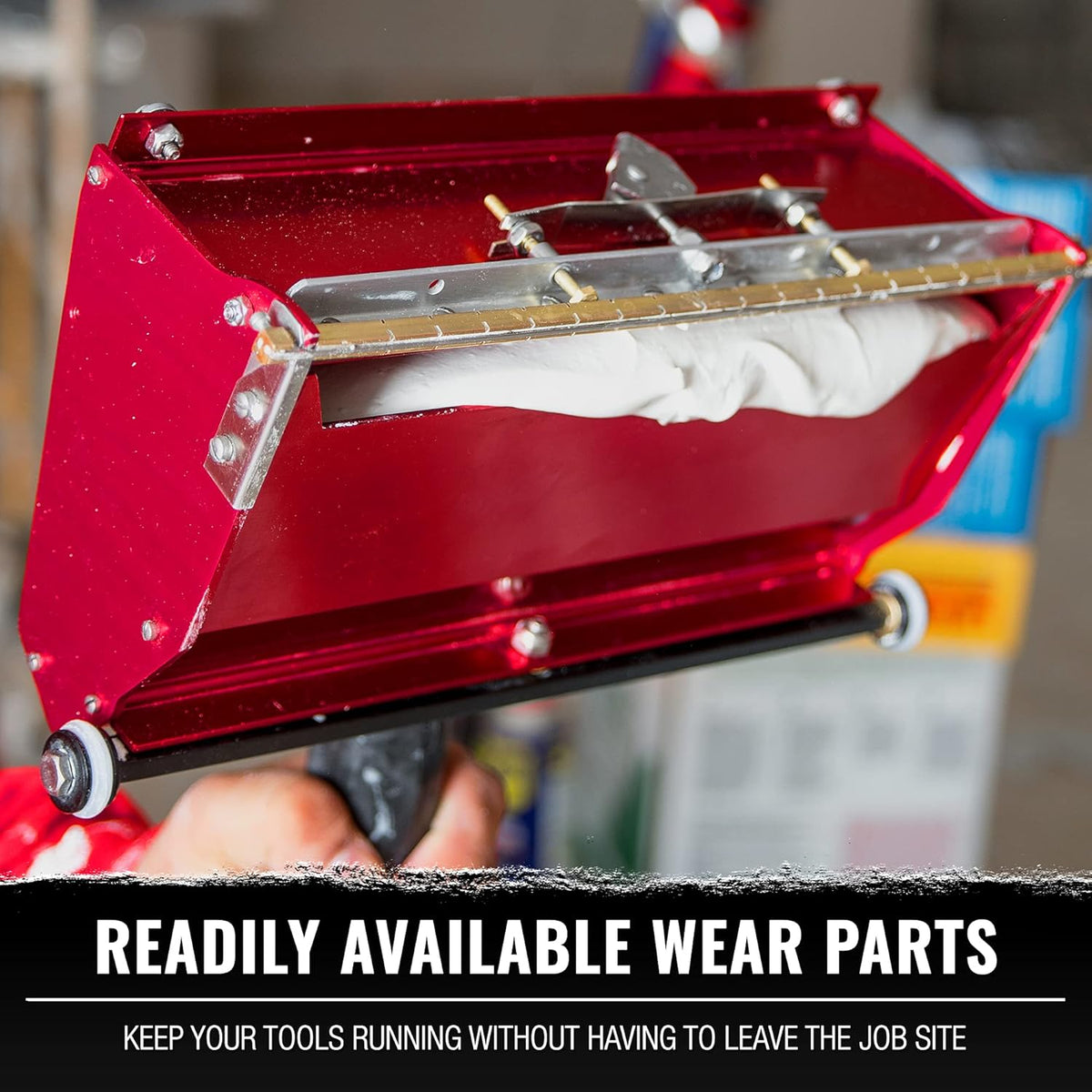 12-Inch Flat Finishing Box with Extendable Handle D657