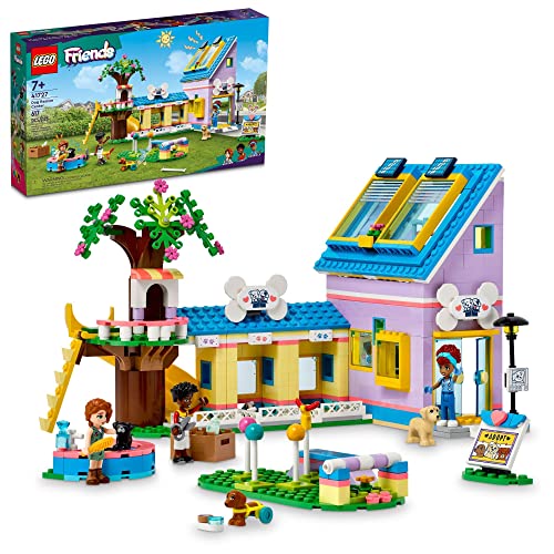 Dog Rescue Center Pet Animal Playset with Mini-Dolls P8311