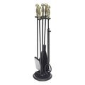 Antique Brass and Black Tool Set A400837