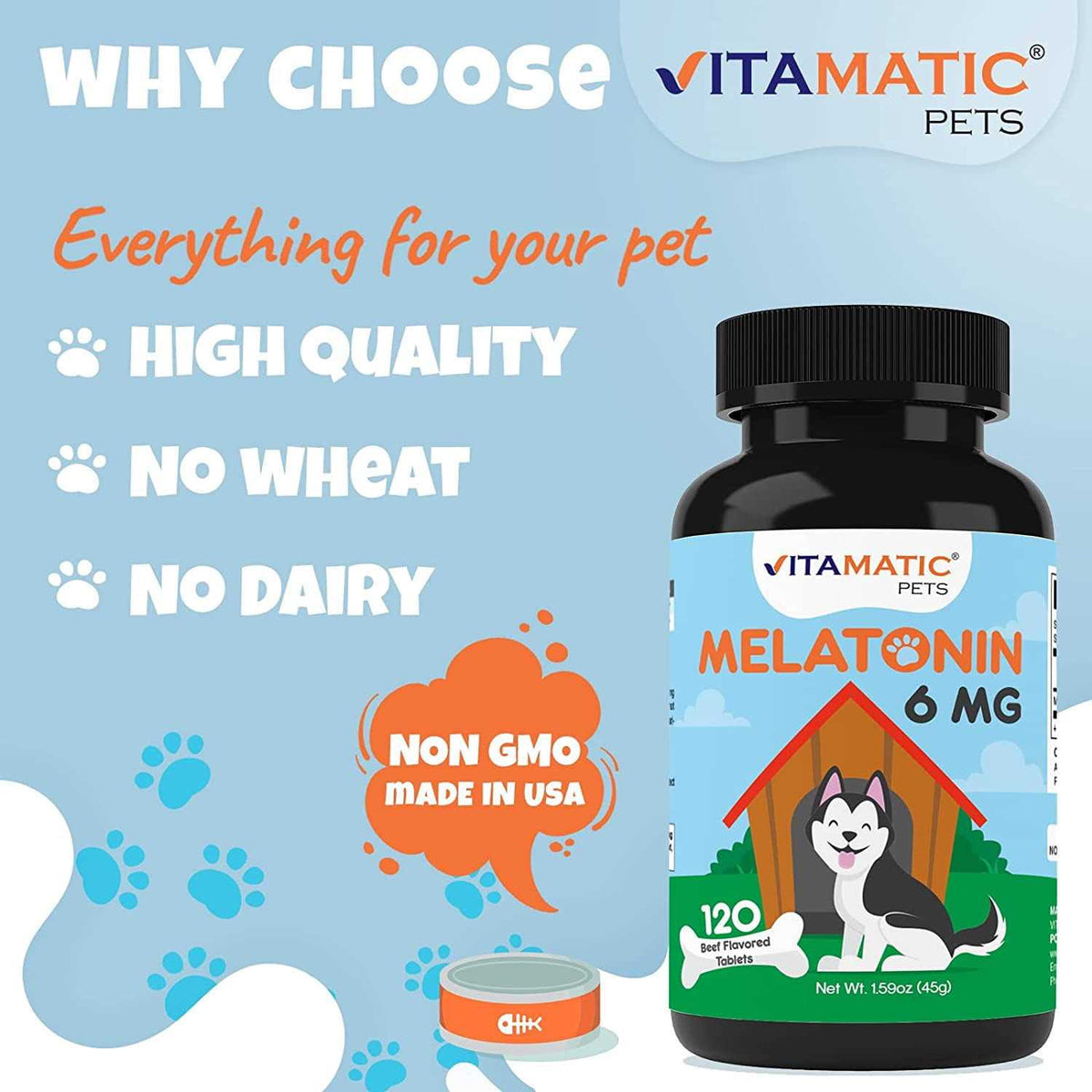 Melatonin for Dogs 6 mg P953