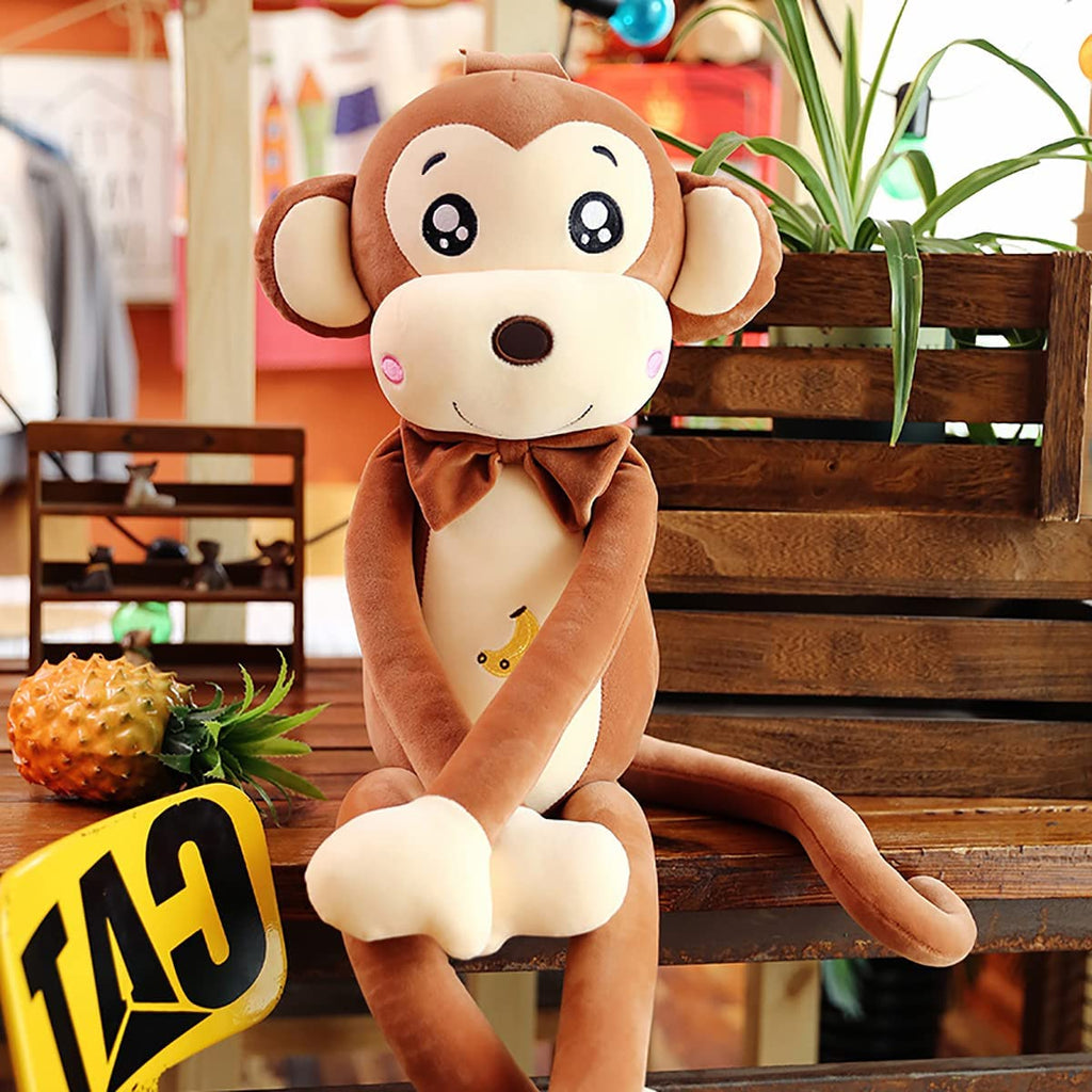 22" Brown Monkey Plush Stuffed Animal Toy M72608