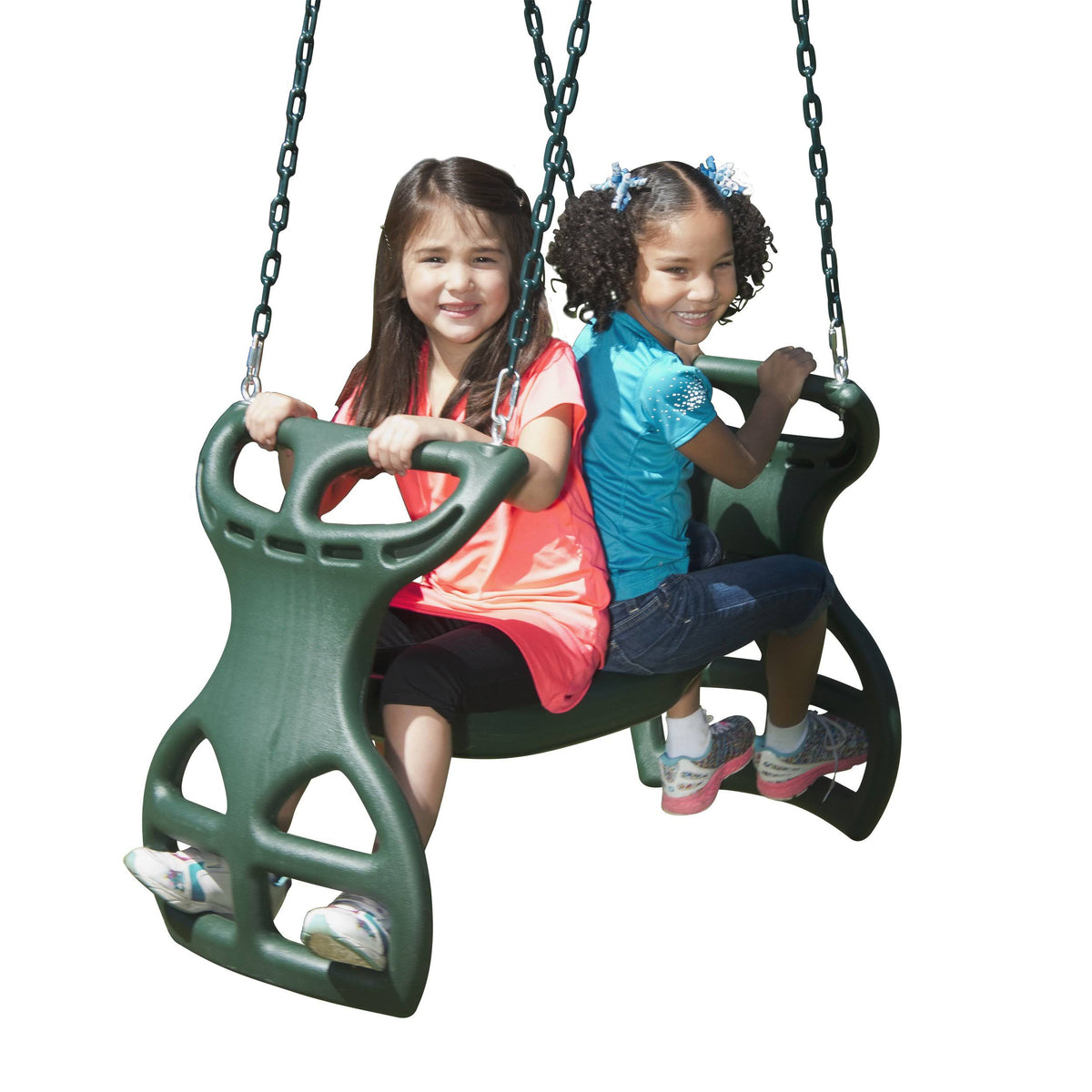 Green Dual Ride Glider I28348