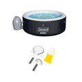 4 Person Inflatable Hot Tub with 3 Piece Cleaning Tool Set M811136