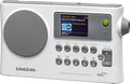 Gray/White Internet Radio with Color Display S6952