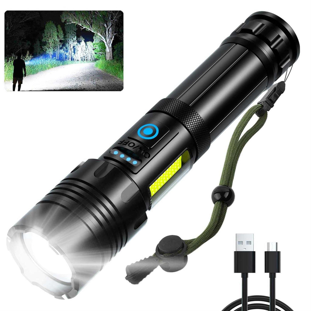 120000 Lumen Rechargeable LED Flashlight R323