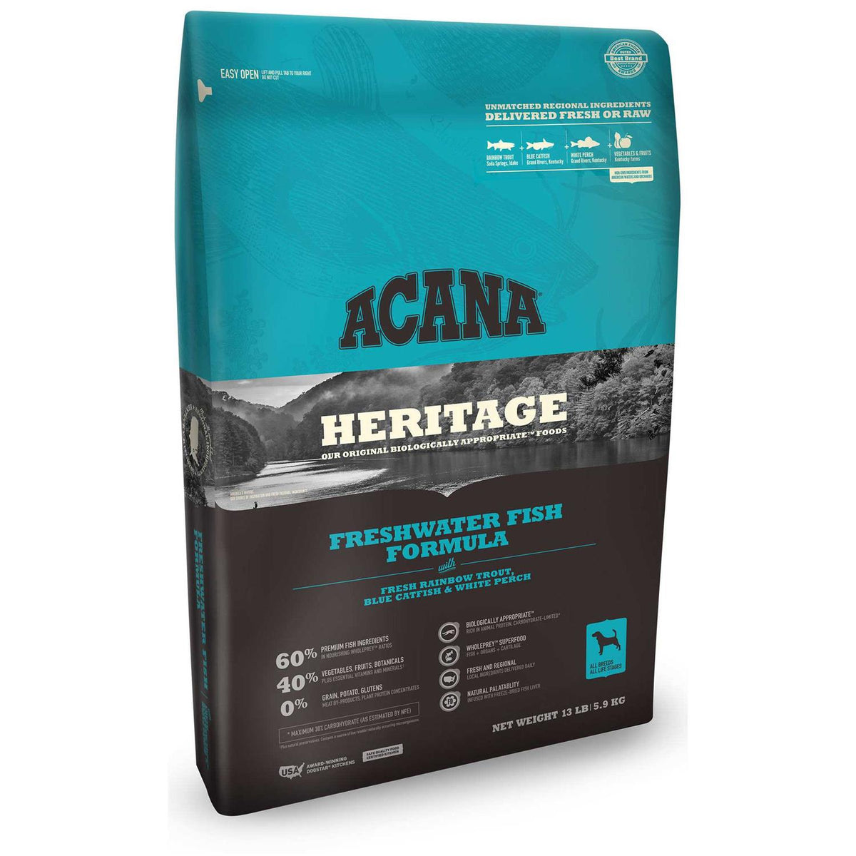 Freshwater Fish Dry Dog Food R471