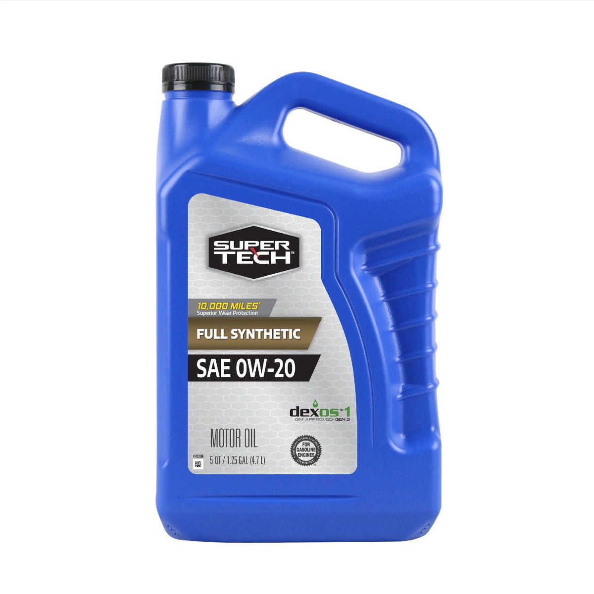 Full Synthetic SAE 0W-20 Motor Oil, 5 Quarts K733670