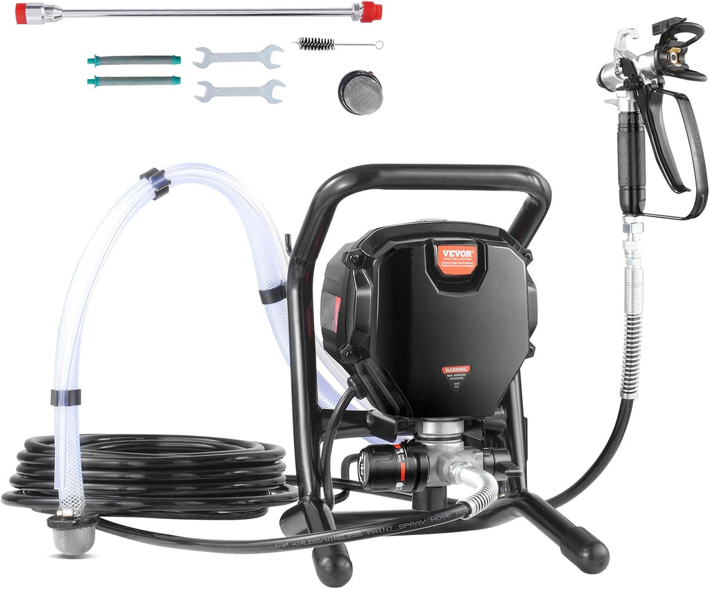 Stand Airless Paint Sprayer, 3000PSI 750W Electric Airless Sprayer L96271