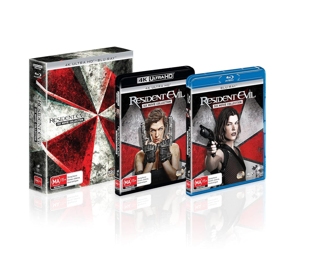Resident Evil: 6 Film 4K Collection G198592