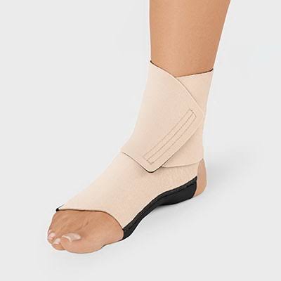 Beige Small Left Foot Wrap D2025