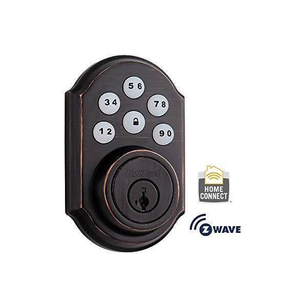 Bronze Electronic Touchpad Deadbolt A42725