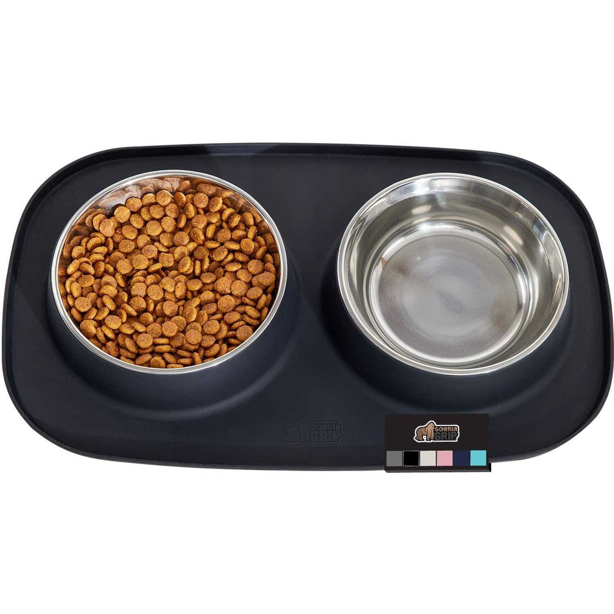 Waterproof BPA Free Cat and Dog Bowls Silicone Feeding Mat Set I952