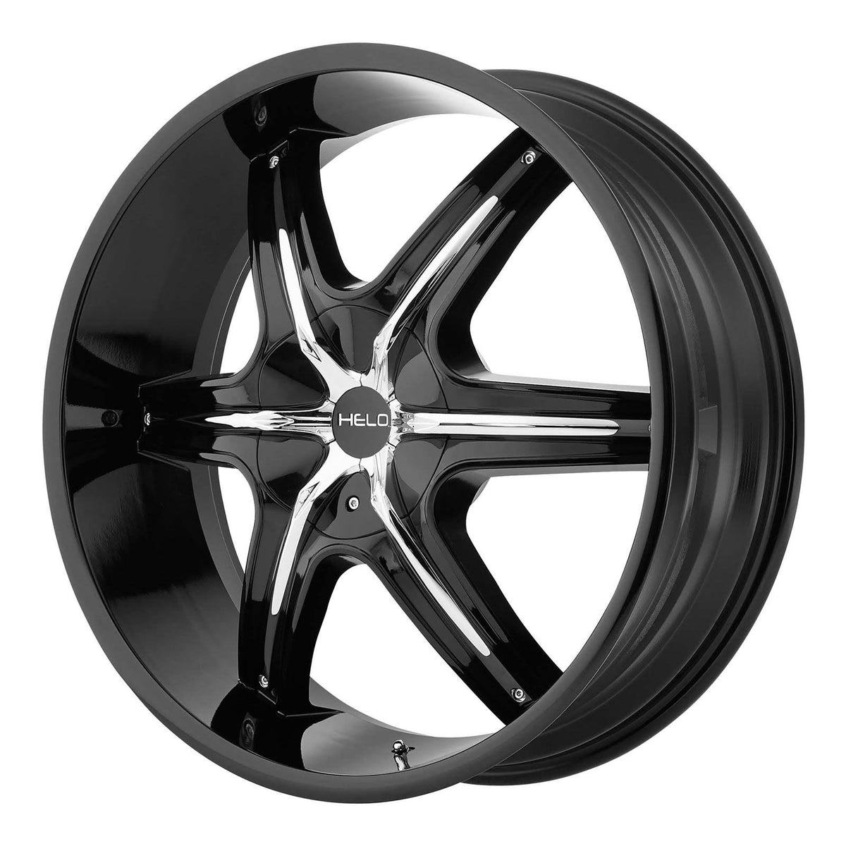 Helo Gloss Black Wheel E107