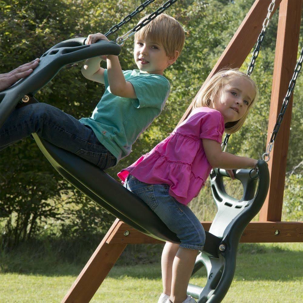 Green Dual Ride Glider I28348
