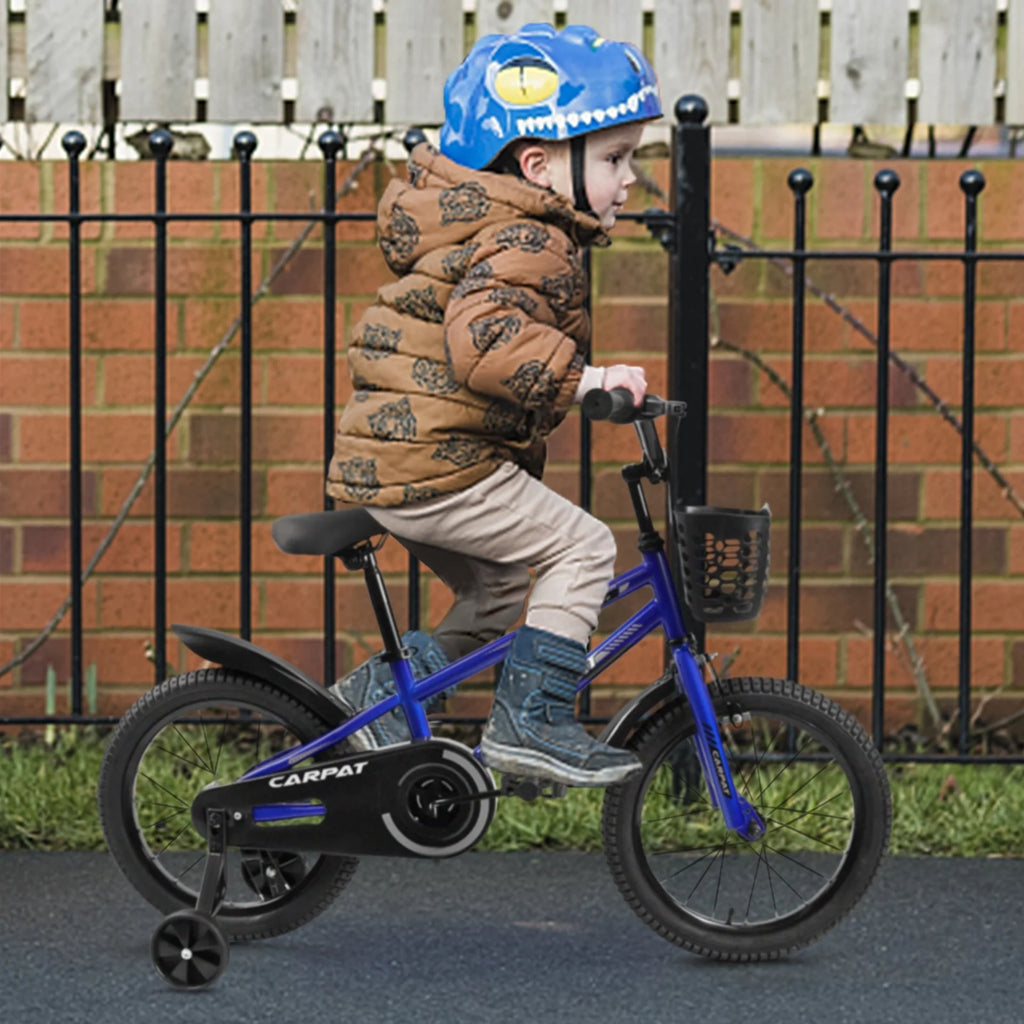14 Inch Kids Bike with Training Wheels and Basket B2645