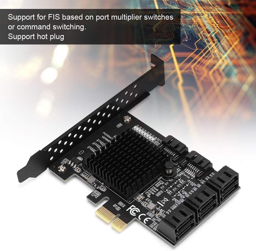 PCI-E to SATA 3.0 8-Port Expansion Card E131