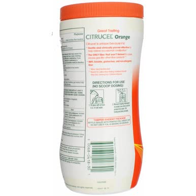 Orange Flavor Fiber Therapy Powder, 30 ounce (Pack of 3) O480046